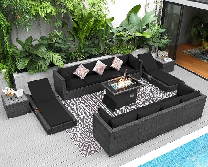 NICESOUL 13 Piece Outdoor Seating - Image 3