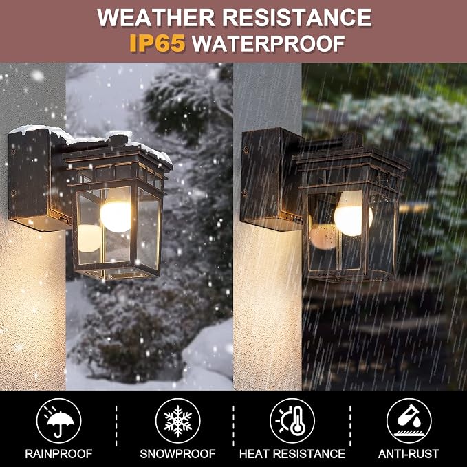 Dusk to Dawn Outdoor Wall Lighting - Image 5
