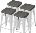 AddGrace Anti-Slip Bar Stool Cushions Square Bar Stool Seat Cushions by AddGrace