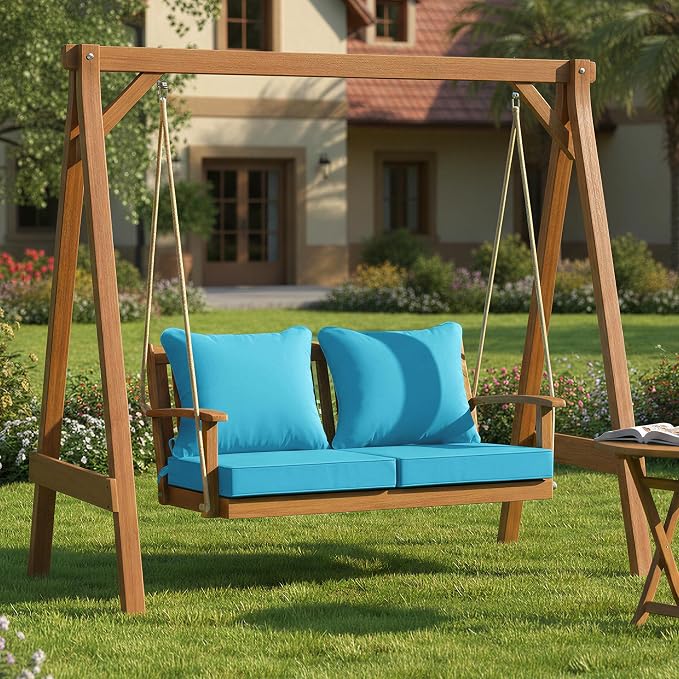Waterproof Outdoor Cushions for Patio Furniture, Fade Resistant Backrest and - Image 8