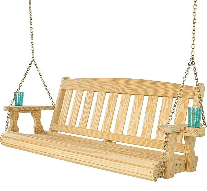 Amish Casual Heavy Duty 800 Lb Mission Treated Porch Swing by AmishCasual