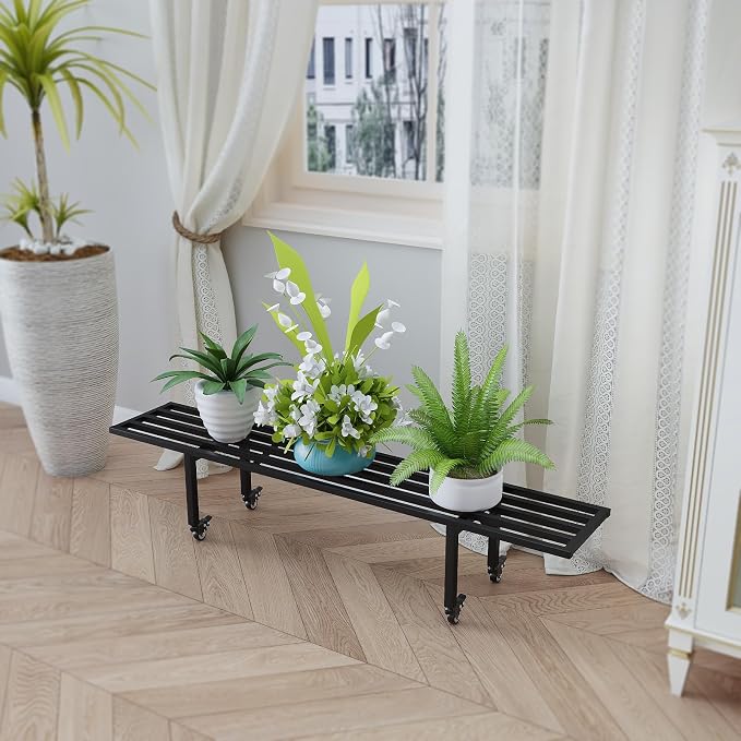 Zhongma One Tier Metal Plant Stand - Image 5