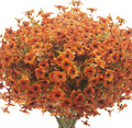 16 Bundles Artificial Fall Flowers by Grunyia