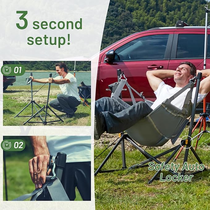 TIMBER RIDGE Hammock Camping Chair - Image 5