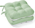 BETU Chair Cushions for Dining Chairs Set of 2, 3.5" Thick Kitchen Table Chair by BETU