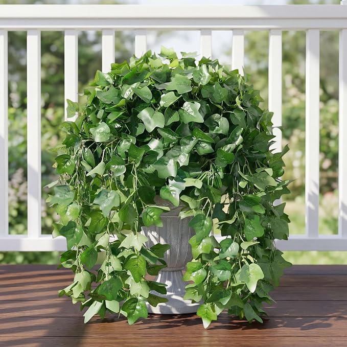 Faux Outdoor Plants Fake Hanging Plants - Image 9