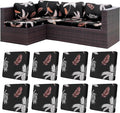 8Pcs Stretch Patio Cushion Covers, Outdoor Couch Covers Replacement, Outdoor by BIETYONE