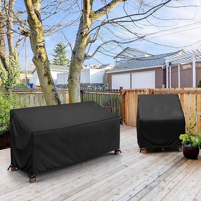 MR. COVER 3-Seater Outdoor Couch Cover Waterproof, 80 Inch Patio Furniture Cover - Image 7