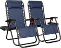 Yaheetech Zero Gravity Recliners Outdoor Adjustable Folding Reclining Lounge by Yaheetech