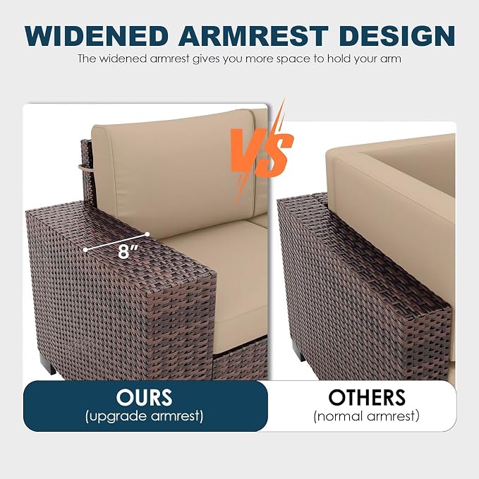 7 Piece Patio Furniture Set - Image 5