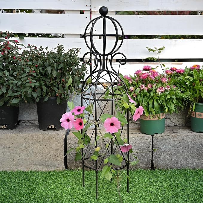 Garden Obelisk Trellis for Climbing Plants - Image 8