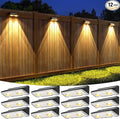 APONUO Solar Fence Lights Outdoor Waterproof, Fence Lights Solar Powered by APONUO