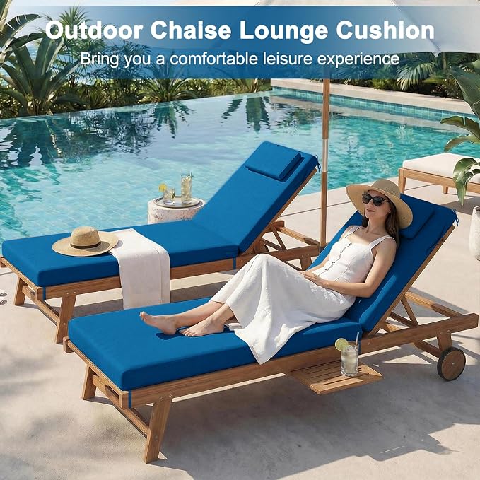 Outdoor Lounge Chair mat, 71 inches x 21 inches, Waterproof Chaise Lounge - Image 7