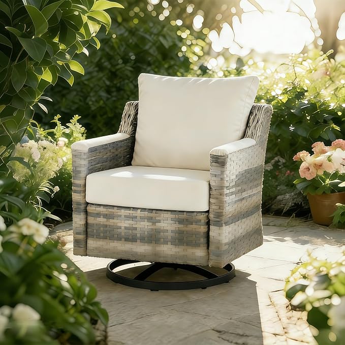 Goodgoods 24 x 24 Outdoor Patio Deep Seat Cushions 2-Pack, 1000+ Hours - Image 6
