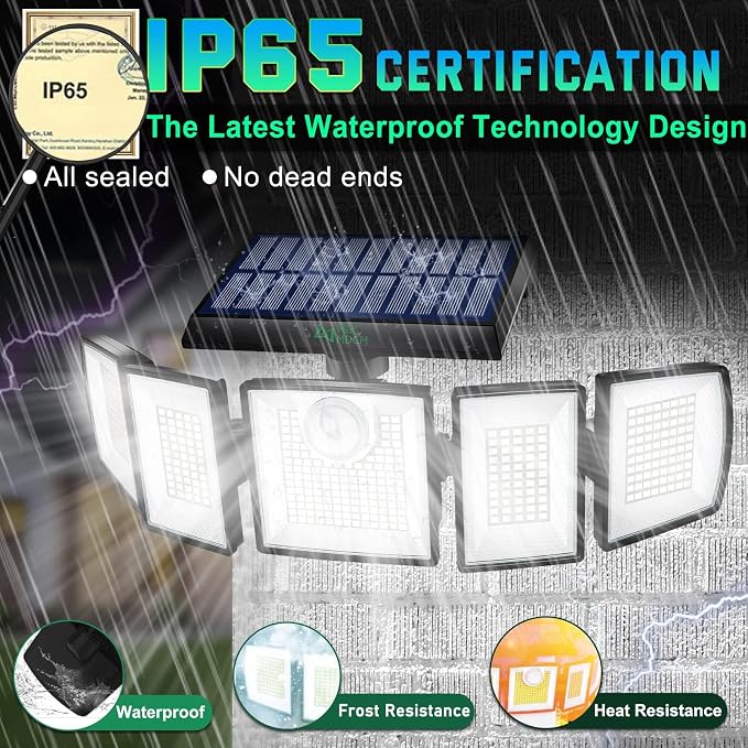 Solar Lights Outdoor Waterproof Motion Sensor - Image 6