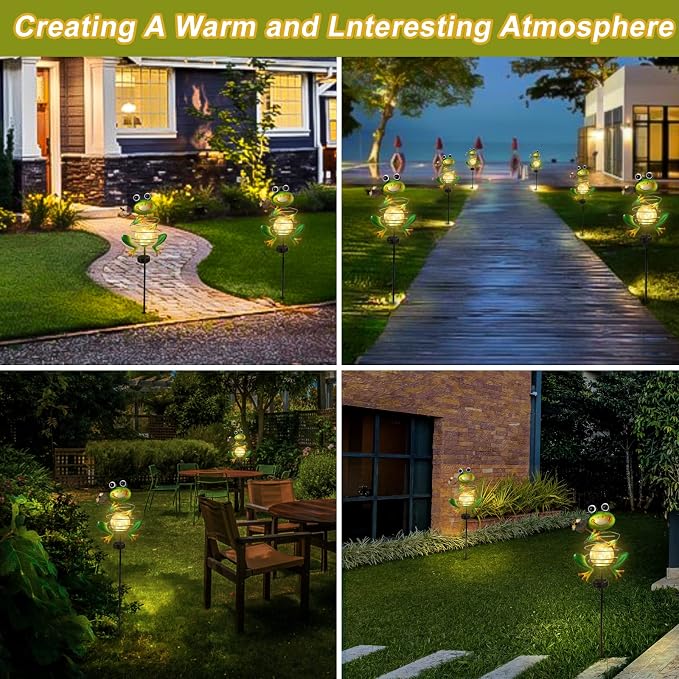 Frog Solar Garden Light - Image 5