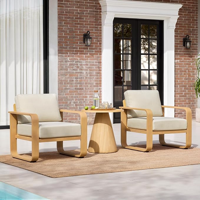 CHITA Outdoor Chairs Set of 2, Outdoor Furniture Set - Image 8