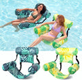 2 Pack Inflatable Pool Float for Adult Adjustable Hammock Float Chair Fabric by Blueweenly