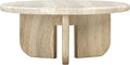 Tov Furniture Patrizia Concrete Round Coffee Table by TOVFurniture
