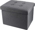 ALASDO Storage Ottoman Footrest Stool Small Ottoman by ALASDO