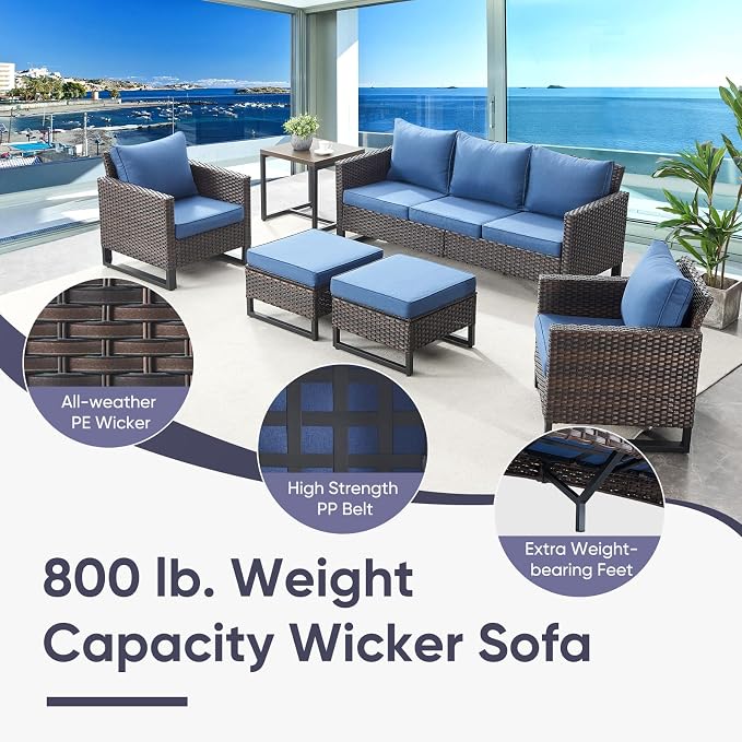 Belord 5-Seater Patio Conversation Set - Image 6