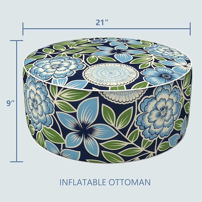 LVTXIII Inflatable Stool Ottoman Footrest - Image 3