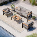Aluminum Outdoor Patio Furniture Set by Oasbira