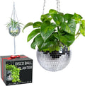 SCANDINORDICA Disco Ball Planter – Value Package: Mirror Disco Planter by SCANDINORDICA