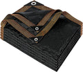 90% Black Shade Cloth for Patio, 4x6 FT Mesh Tarp Sun Shade Cloth by IMSGVIFO