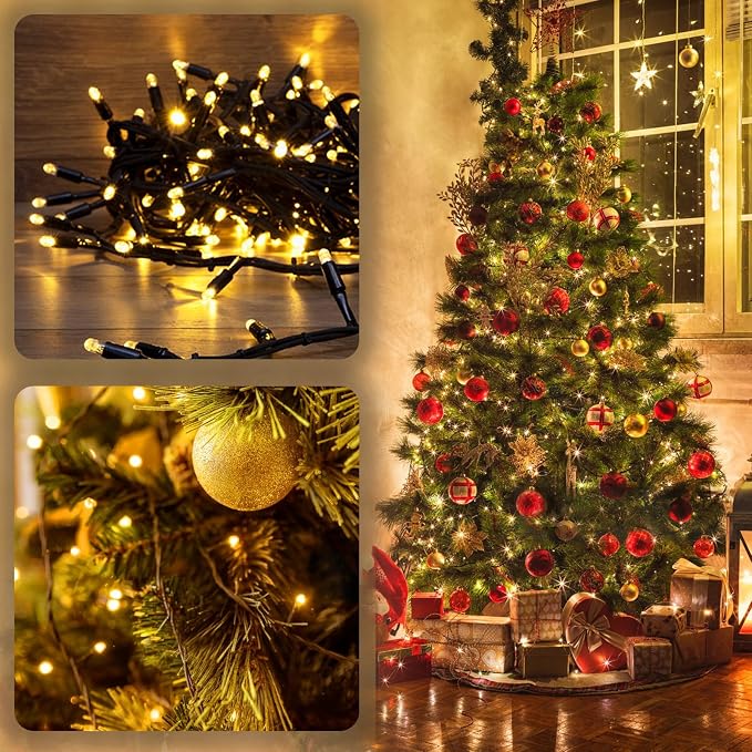 4 Pack Solar String Lights for Outside, 170 FT Total 480 LED Solar Chrismas - Image 2
