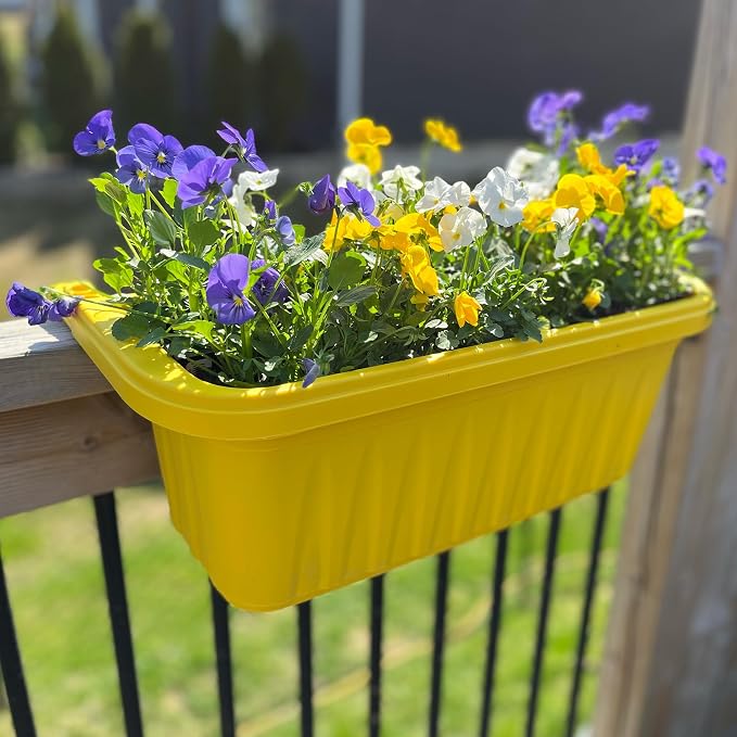Apollo Exports International 20" Adjustable Railing Planter - Image 5