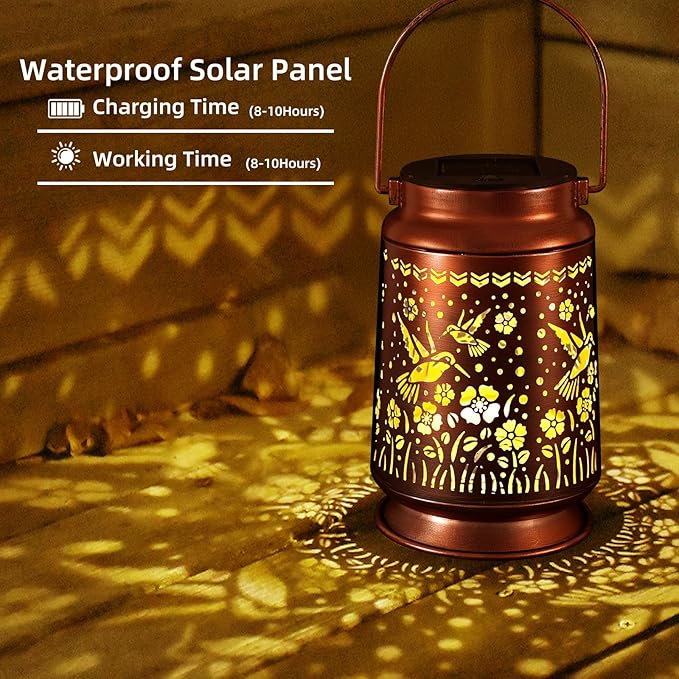 Solar Lanterns Outdoor Waterproof Gifts - Image 2