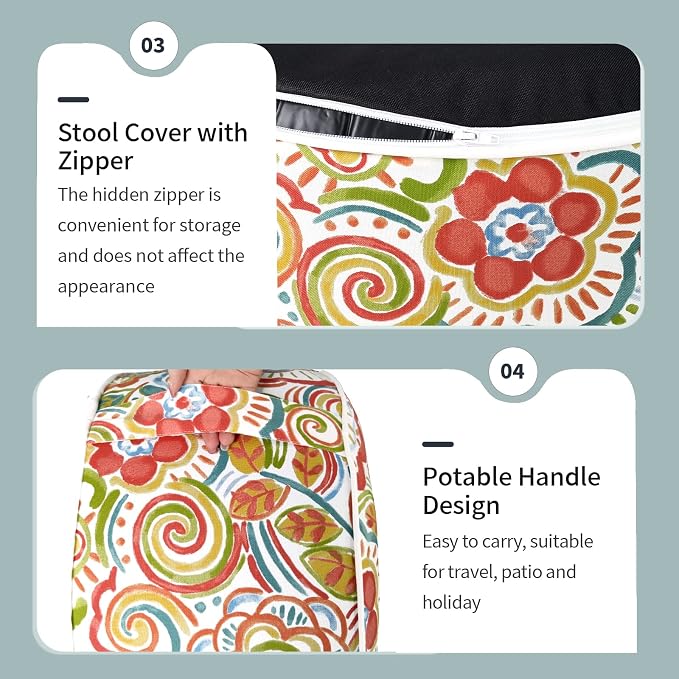 Inflatable Ottoman Stool D21 xH9 - Image 5