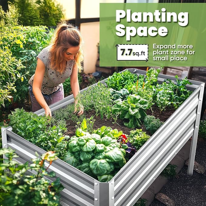 KING BIRD Large Raised Garden Bed - Image 2