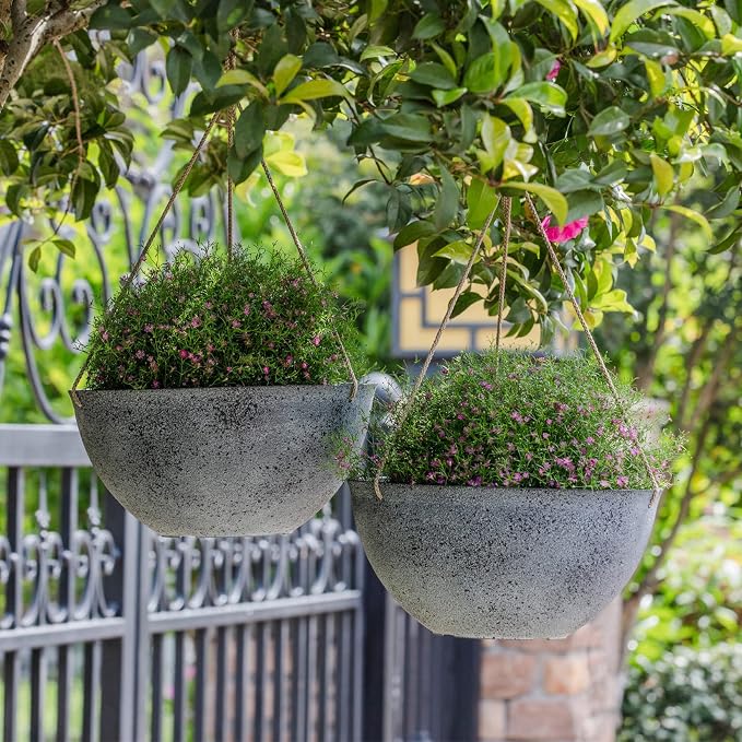 LA JOLIE MUSE Large Hanging Planters - Image 7