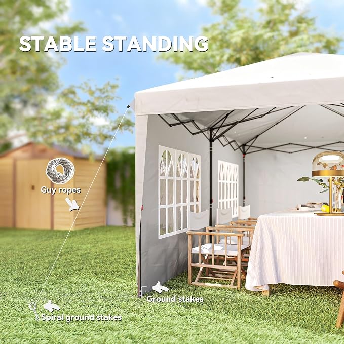 Outsunny 10' x 20' Pop Up Canopy Tent - Image 6
