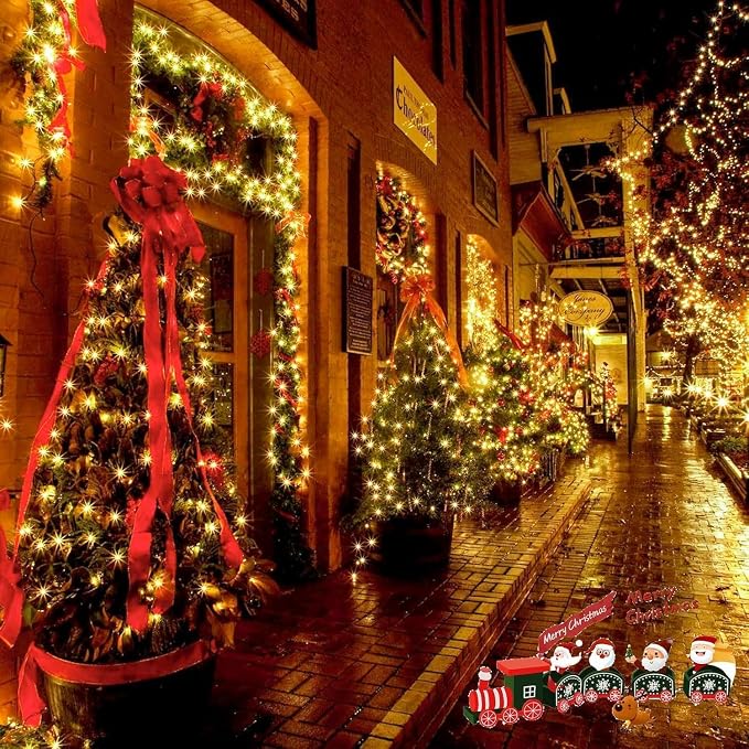 6 Pack 270FT Solar Christmas Lights Outdoor Waterproof, Super Bright 480 LED - Image 8