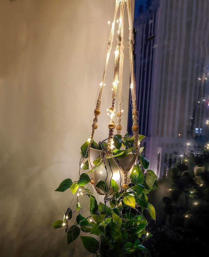 Comtelek 2 Packs Fake Hanging Plant - Image 5