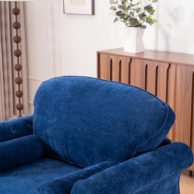 Chenille Recliner Sofa Chair - Image 9