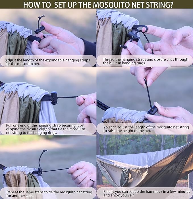 Camping Hammock, Portable Hammocks - Image 5