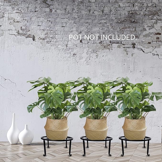 yosager 4 Pack Metal Plant Stands - Image 4