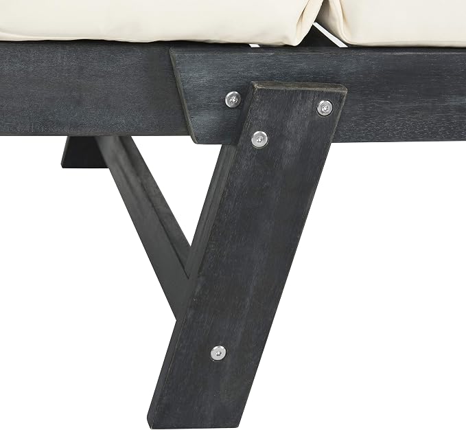 Safavieh PAT6745A Outdoor Collection Tandra Grey Modern Contemporary Daybed Day - Image 13