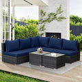 NICESOUL 7 Piece High-End Outdoor Furniture Sofa Set, 29.3'' High Back XL Large by NICESOUL
