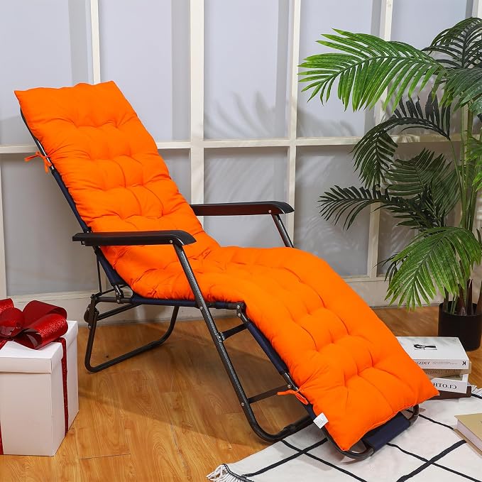Bucherry 67 x 19 Inch Chaise Lounge Cushions Soft Lounge Chair Cushion Gravity - Image 8