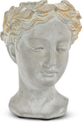 Abbott Collection Aphrodite Head Planter – Extra Small Indoor and Outdoor by AbbottCollection