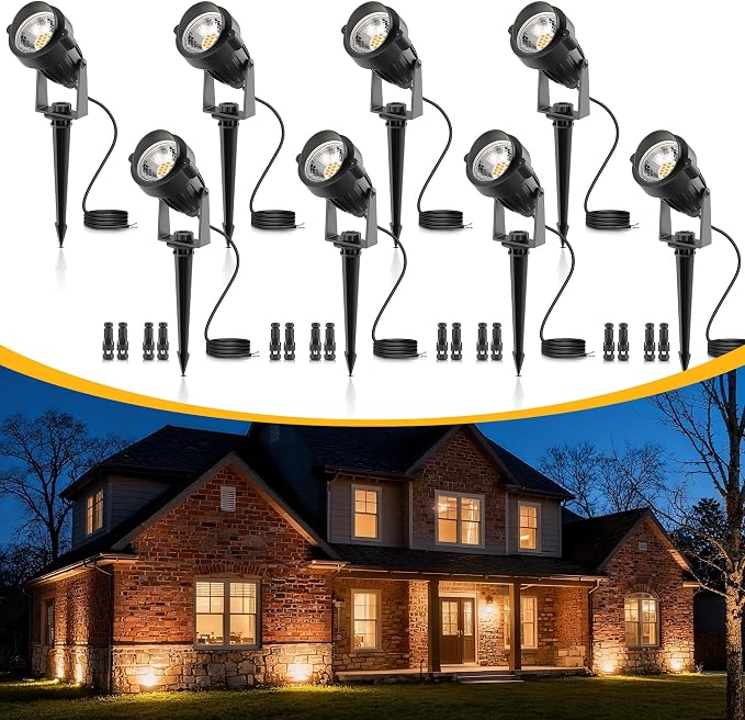 L LOHAS LED 5W Low Voltage Landscape Lighting, Christmas Outdoor Spot Lights by LLOHASLED
