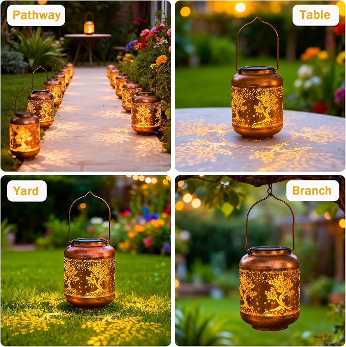 Solar Lanterns Outdoor Waterproof, Birthday Gifts - Image 5