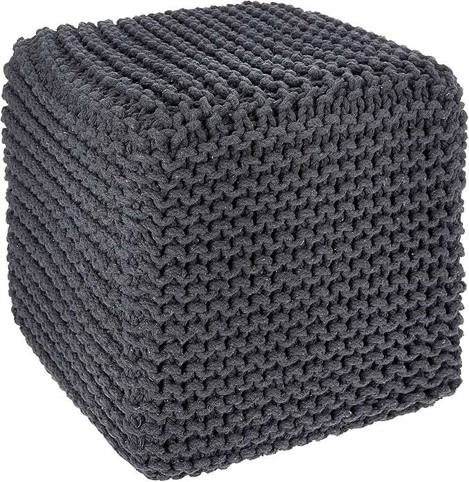 REDEARTH · Cube Pouf Foot Stool Ottoman - Image 4