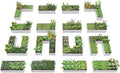 A ANLEOLIFE Set of 16, 18 Inch Tall Galvanized Raised Garden Beds Kit, by AAnleolife