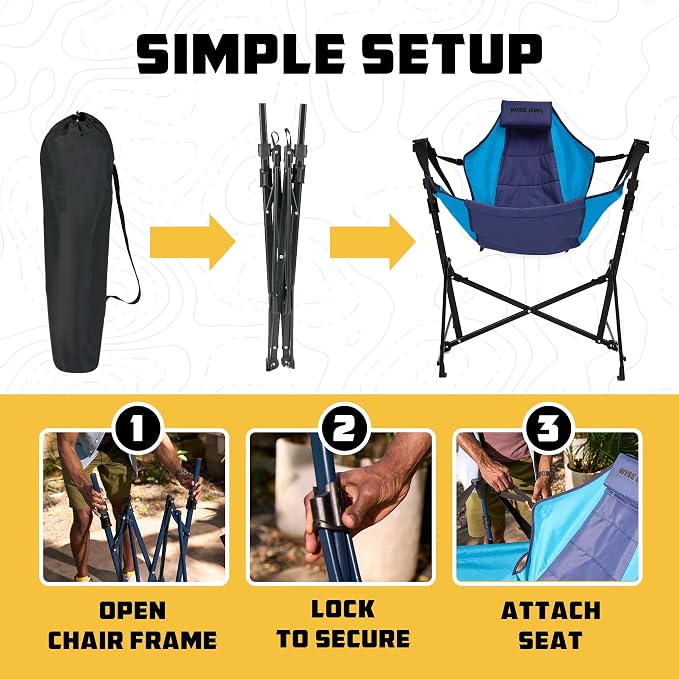 Wise Owl Outfitters Hammock Chair - Image 7